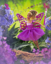 flying butterfly barbie