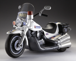 power wheels police motorcycle