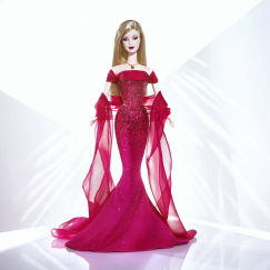 Bende Commotie Bespreken Birthstone Collection July Ruby™ Barbie® Doll (C5325)