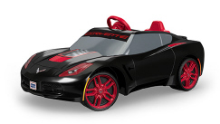 Power Wheels DPK45 Black Corvette Fisher Price Red 6 Volt Battery Genuine 