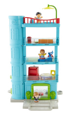 Fisher PRICE Little People TEACHER FRIENDLY PLACE APARTMENT FIGURE thin style 