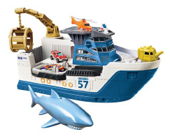 Matchbox shark store week shark ship