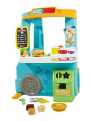 Fisher-Price Laugh & Learn Servin' Up Fun Food Truck DYM74 NEW 
