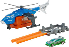 Hot Wheels Super S.W.A.T. Copter Vehicle FDW72