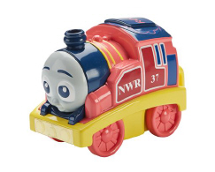 Fisher-Pri - Rosie the Steam Locomotive - Thomas & Friends(TM) Wooden  Railway - Pink, White - 286-4398
