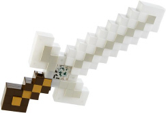  Mattel Minecraft Golden Sword : Toys & Games