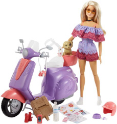Barbie® Pink Passport™ Doll and Accessory (FNY34)