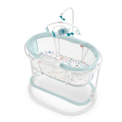 Fisher price soothing motions bassinet sales instructions