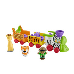 fisher price musical zoo train