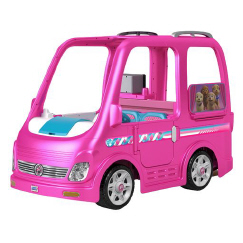 barbie dream camper sticker placement