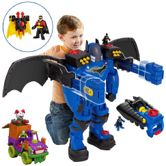 imaginext dc super friends batman batbot xtreme