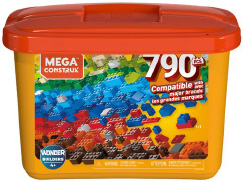 Mega Construx™ Wonder Builders™ 790-pc Building Tub - (GJD24)