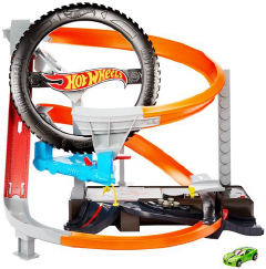 Pista Hot Wheels - Looping - Set G - Track & Build - FNJ23 Escala