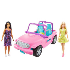 Barbie® Dolls and Vehicle (GVK02)