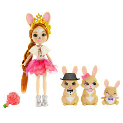 Royal Enchantimals Royal Brystal Bunny GYJ08, Game figurines