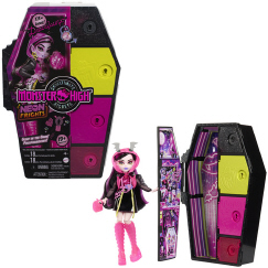  ​Monster High Doll and Fashion Set, Draculaura Doll,  Skulltimate Secrets: Neon Frights, Dress-Up Locker with 19+ Surprises​​ :  Toys & Games