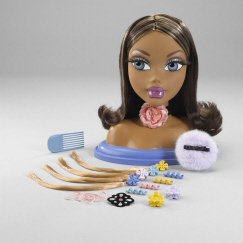 Mattel Barbie Fashion Fever Grow 'N Style Styling Head - Caucasian for sale  online