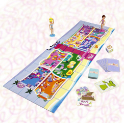 POLLY POCKET FASHION BEACH GAME MATTEL 2003 C6273 & UNOPENED for