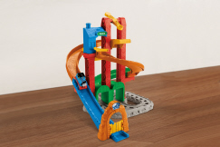 my first thomas and friends twisting tower tracks