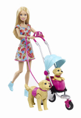 barbie puppy stroller