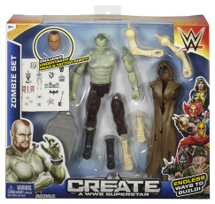 Create a WWE Superstar ZOMBIE SET 31 Horror Toys in 31 Days 