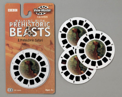 View-Master® Reel Cards Walking with Beasts—A Prehistoric Safari