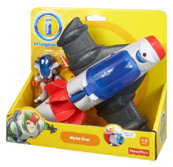 Alpha Star Astronaut Figure Other Imaginext Space Items Bft03 for sale online 