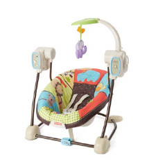 Fisher price space saver swing hot sale and seat