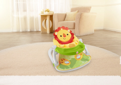 Fisher price sit me online up floor seat lion