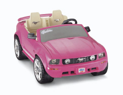 pink ford mustang power wheels