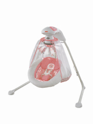 Fisher price cradle on sale n swing coral floral