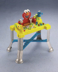 Sesame street tool store bench