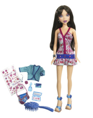 New Barbie My Scene Rebel Style MADISON Doll Purple & Silver Rock On Girlfriends 