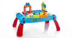 fisher price mega bloks build n learn table