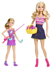 Sisters Go Fishing! Barbie® and Stacie® 2-Pack (V4396)
