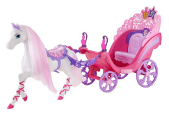 vitalitet Penneven Svømmepøl Barbie® Princess and the Popstar Royal Horse and Carriage (TRU) (X4942)